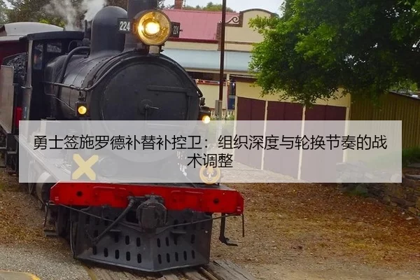 勇士签施罗德补替补控卫：组织深度与轮换节奏的战术调整